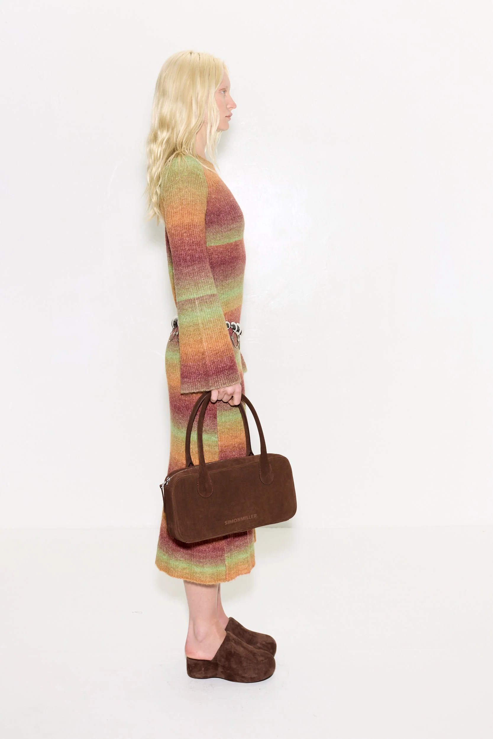 Axon Knit Dress In Autumn Ombre - Image 5
