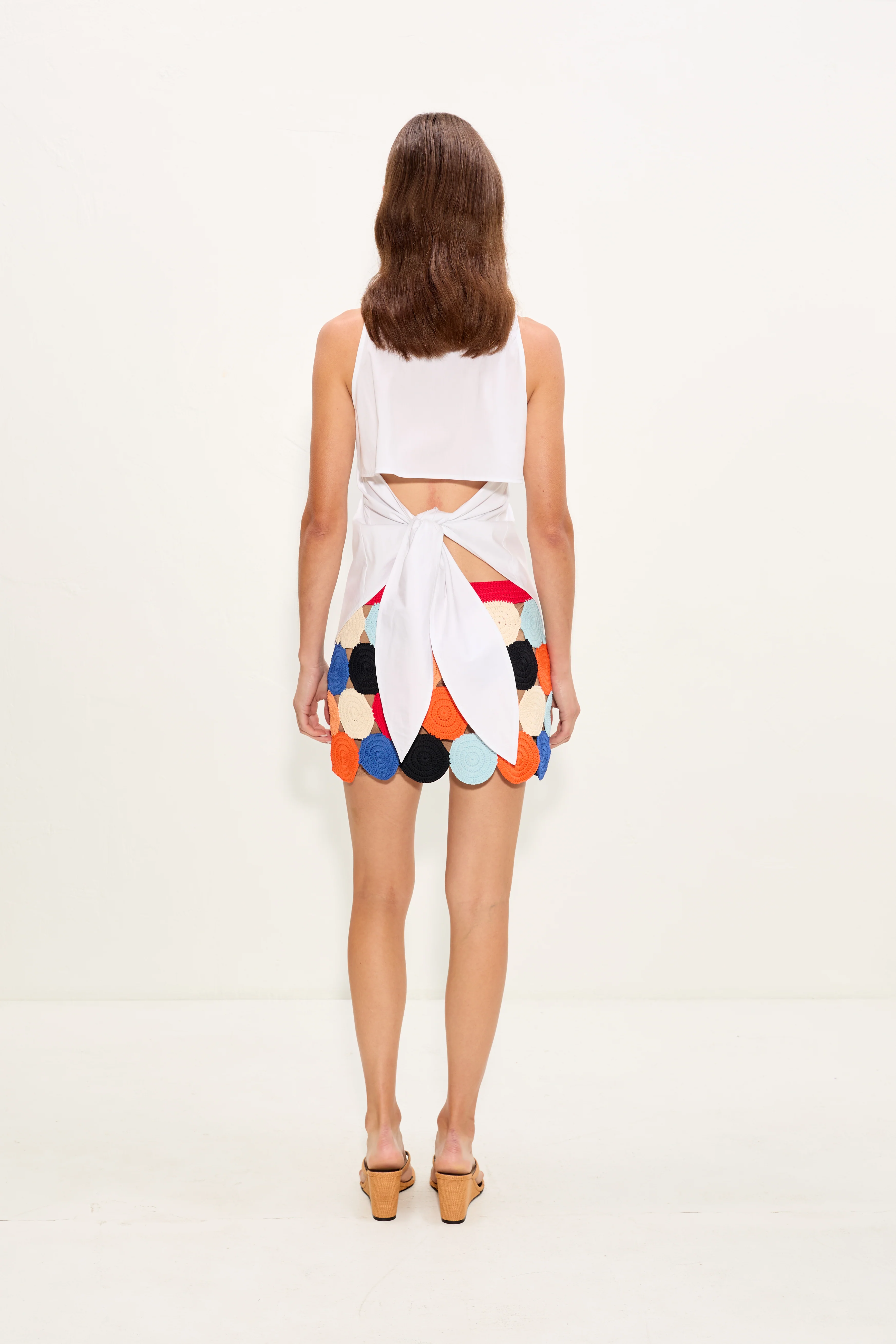Beep Beep Mini Skirt In Confetti - Image 4