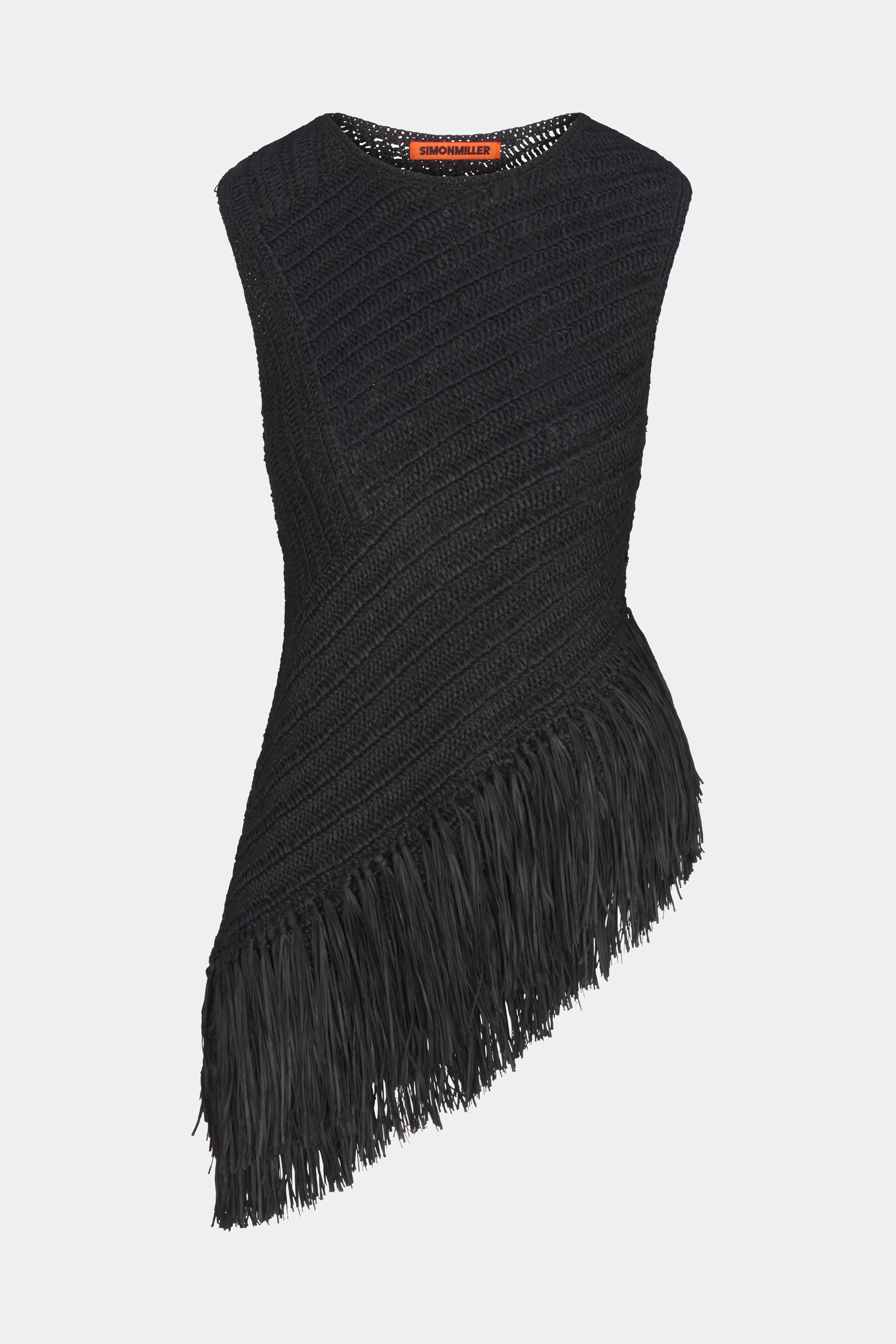 Beja Crochet Top In Black