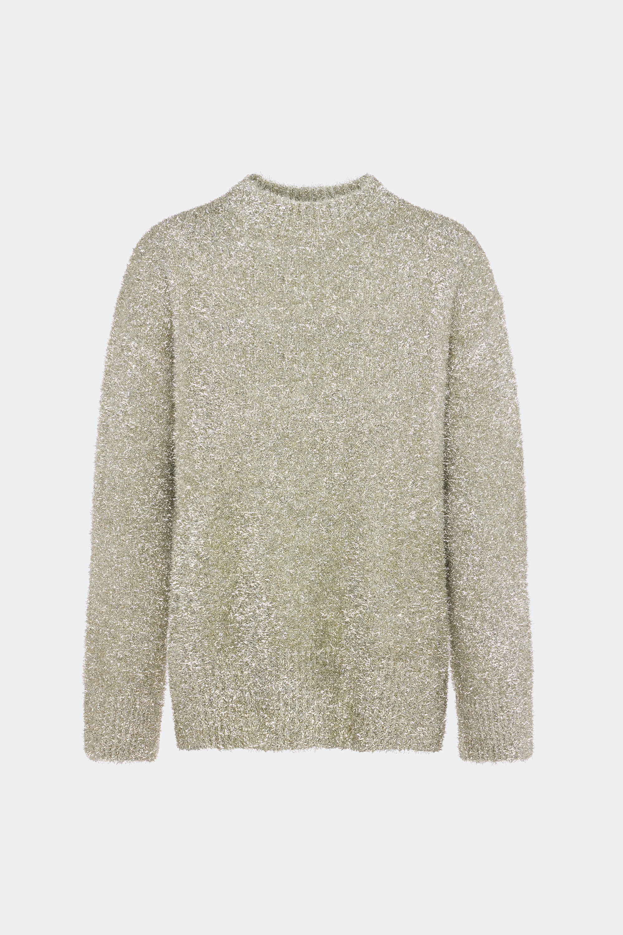 Cher Tinsel Sweater In Satellite Silver