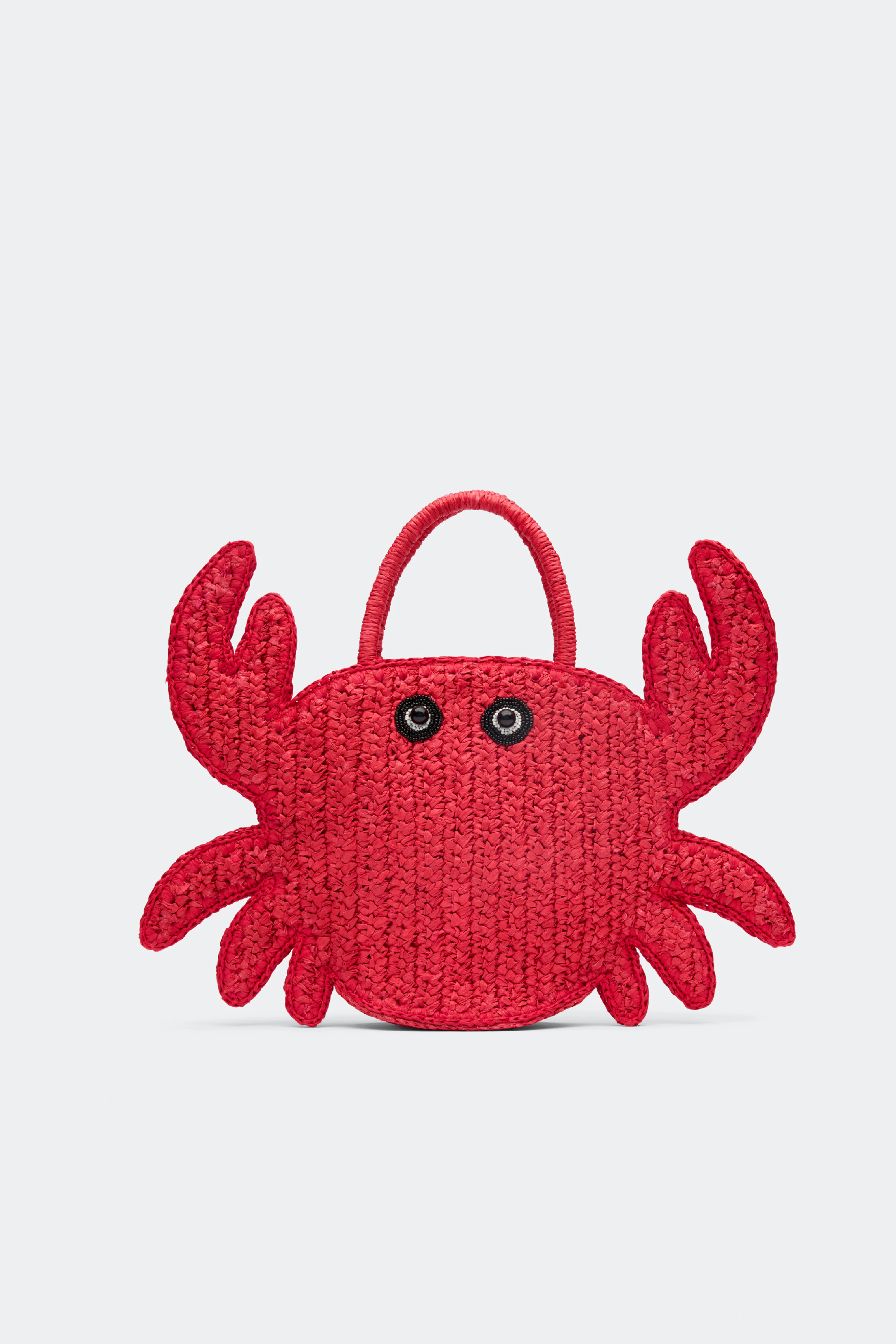Crab Bag In Lucky Red