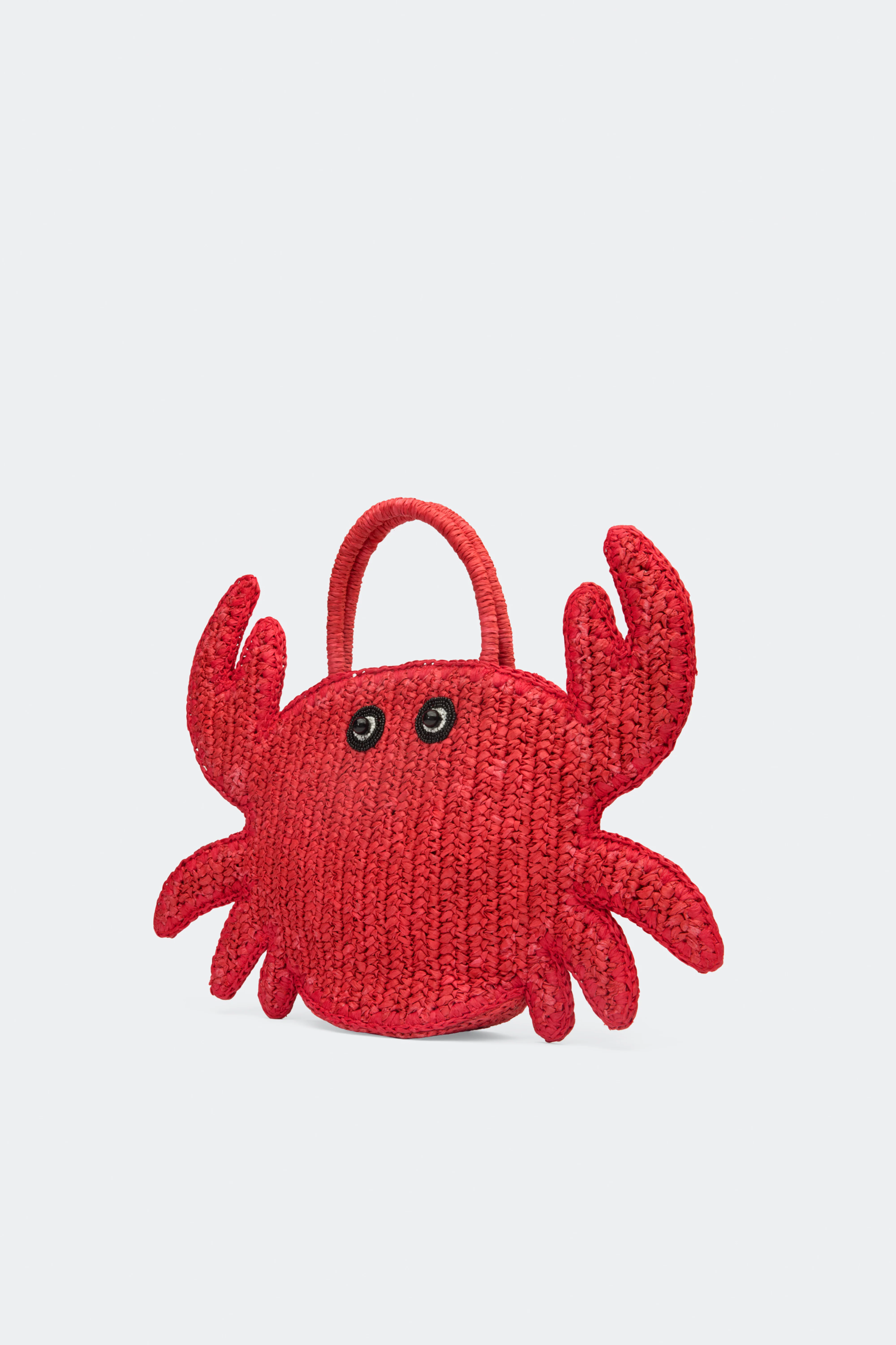 Crab Bag In Lucky Red - Image 3