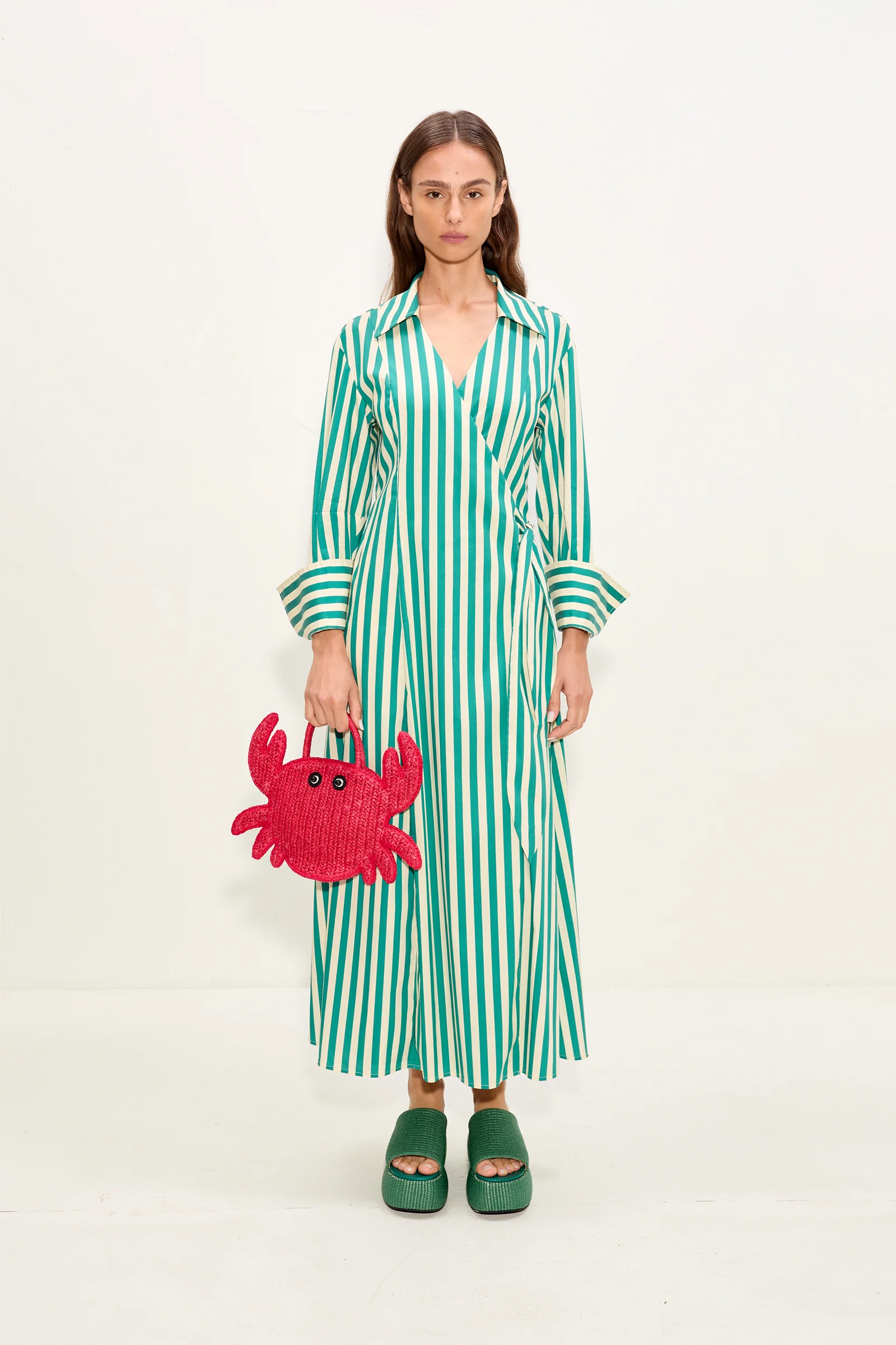 Crab Bag In Lucky Red - Image 4