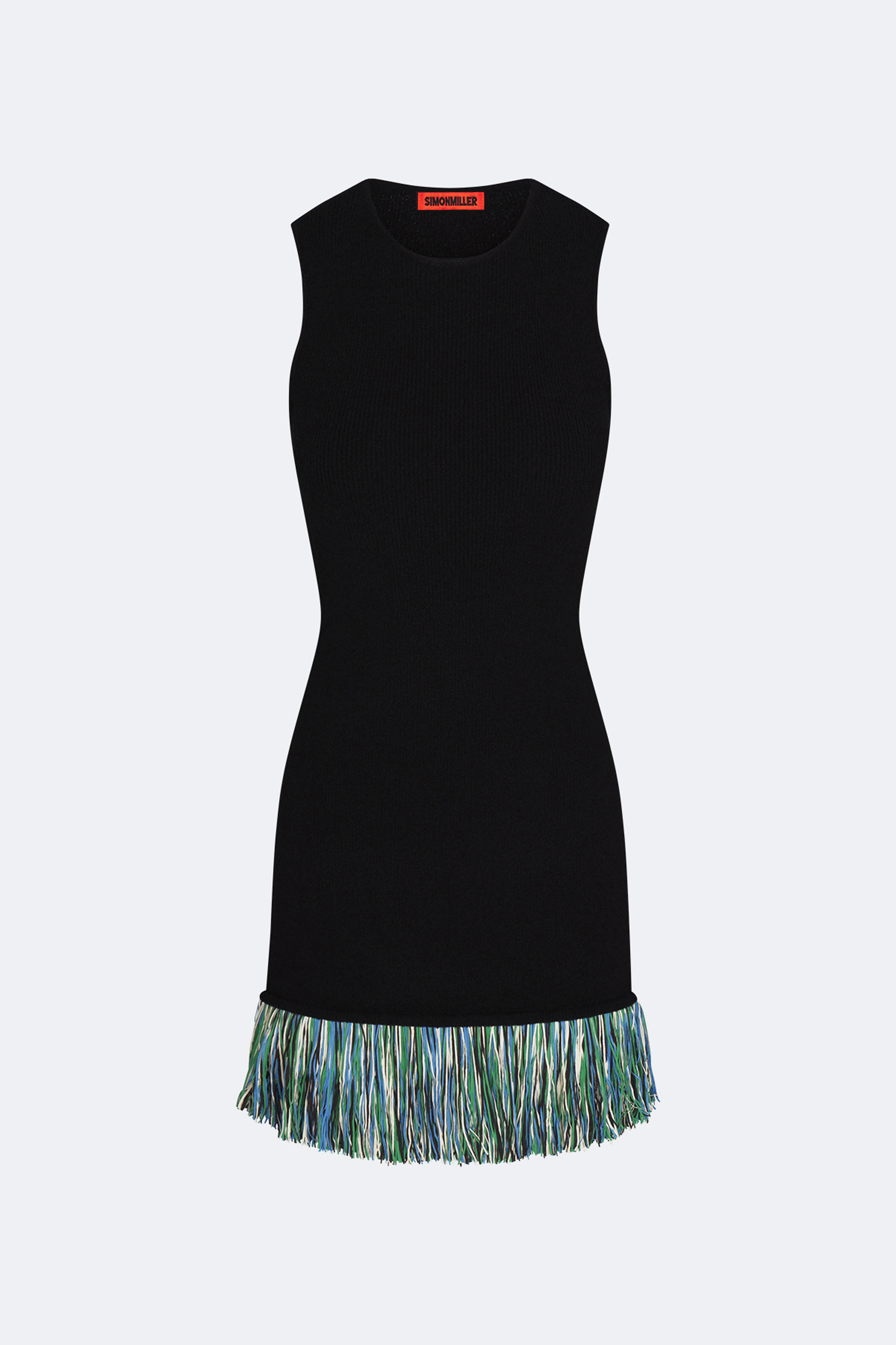 Etta Knit Dress In Black - Image 2