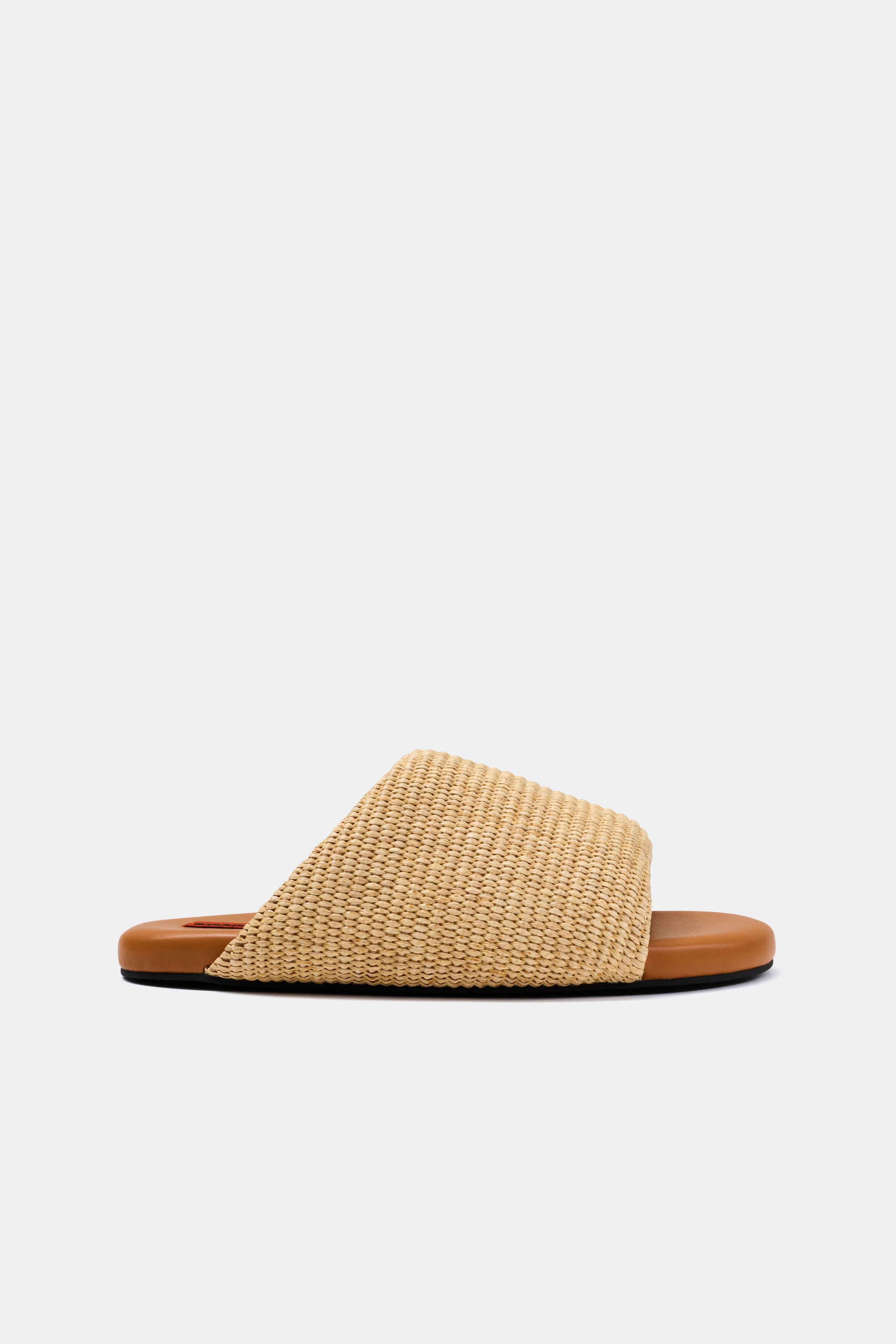 Raffia Bubble Slide in Natural