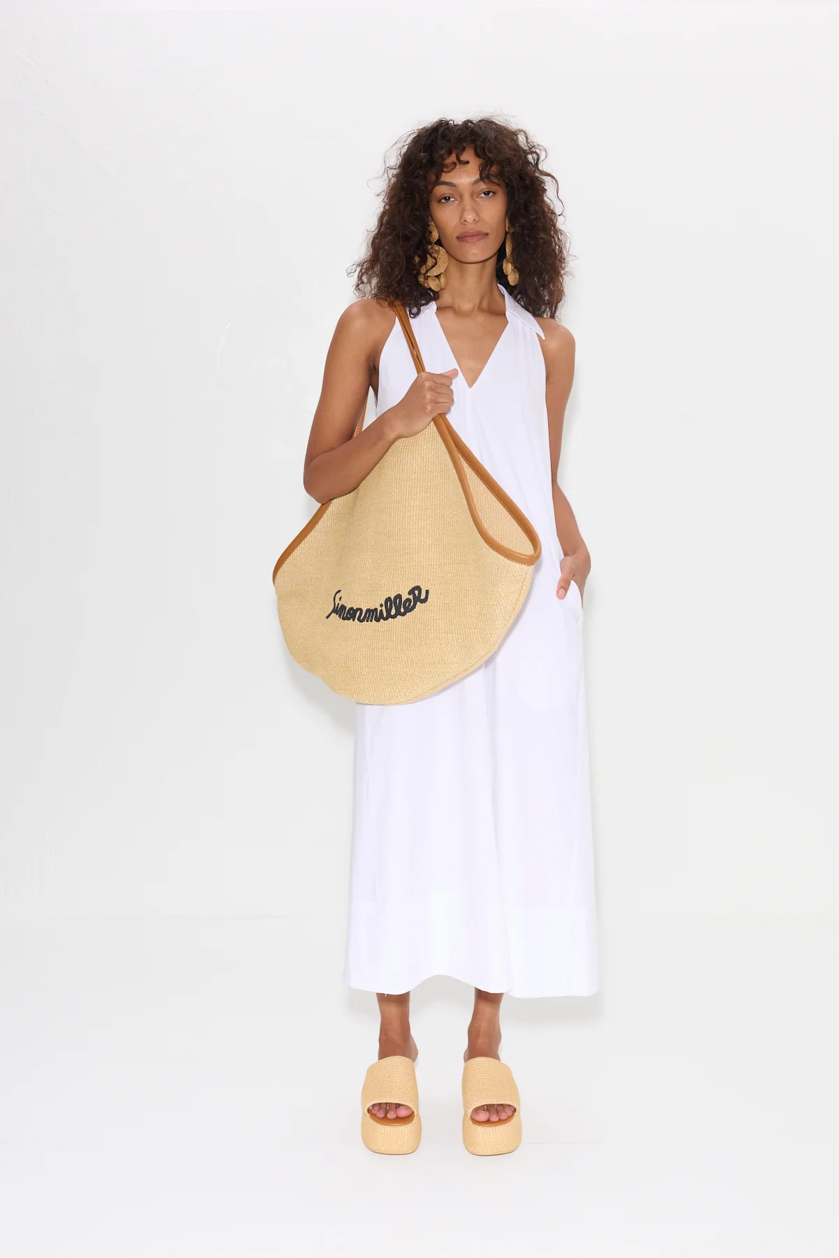 Raffia Cloudy Platform in Natural - Image 3