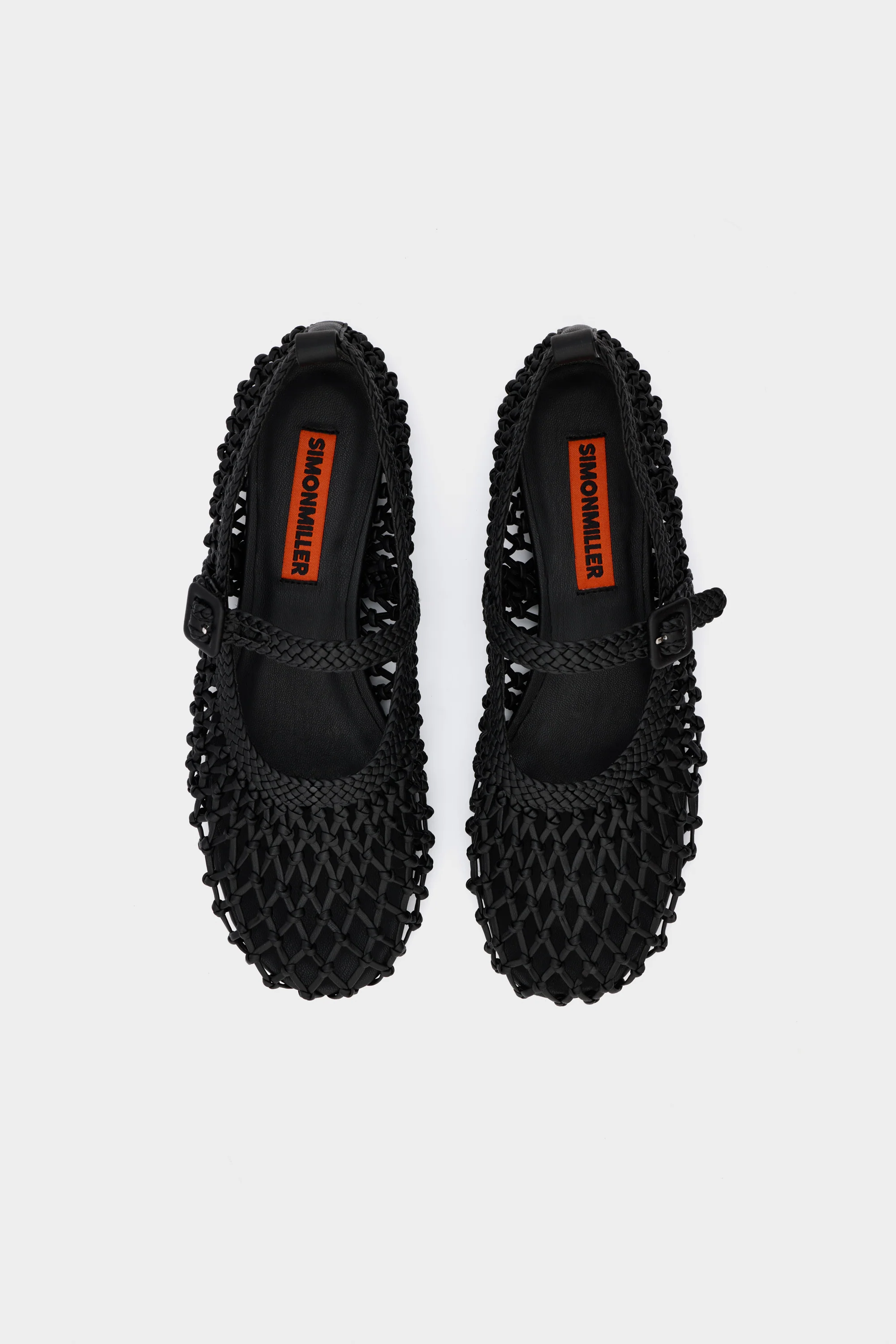 Knotted Riad Flat in Black - Image 2