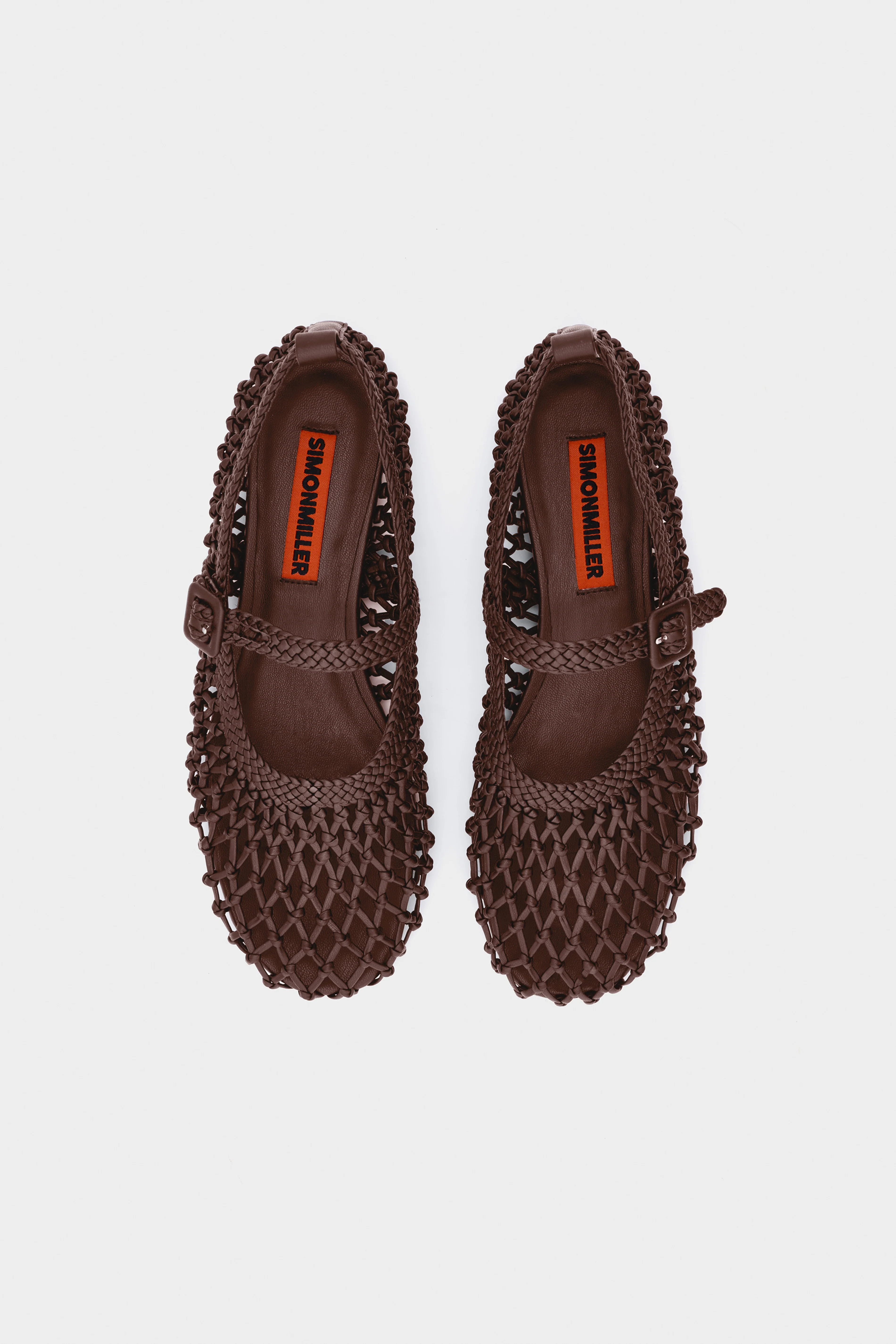Knotted Riad Flat in Chocolate - Image 2