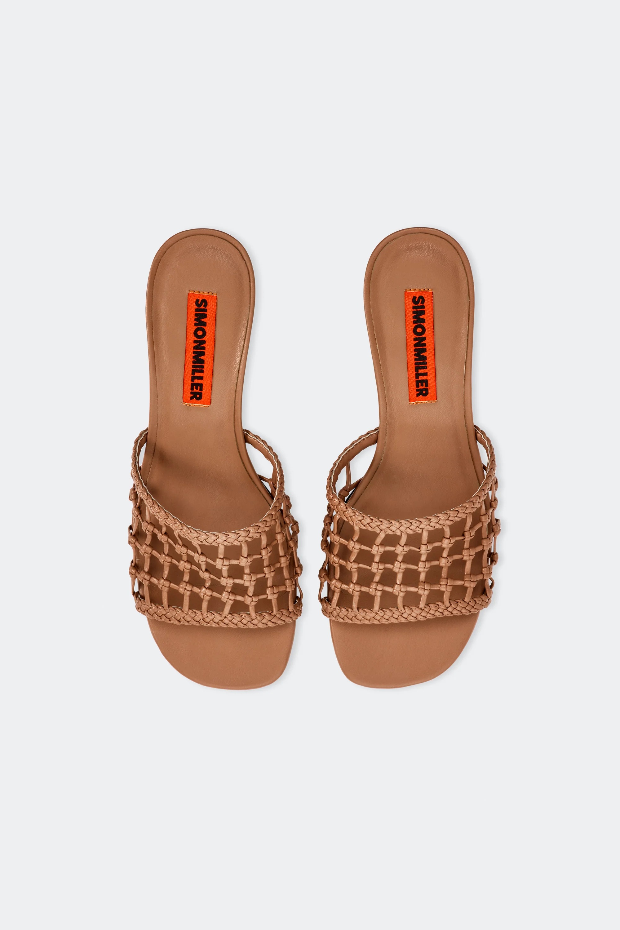 Knotted Beep Heel in Chestnut - Image 2