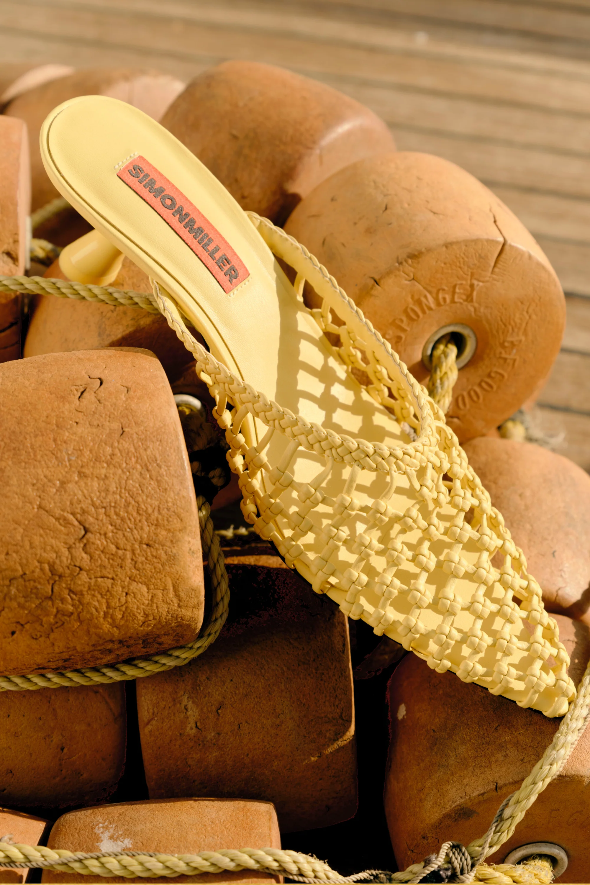 Knotted Gala Mule in Butter - Image 3