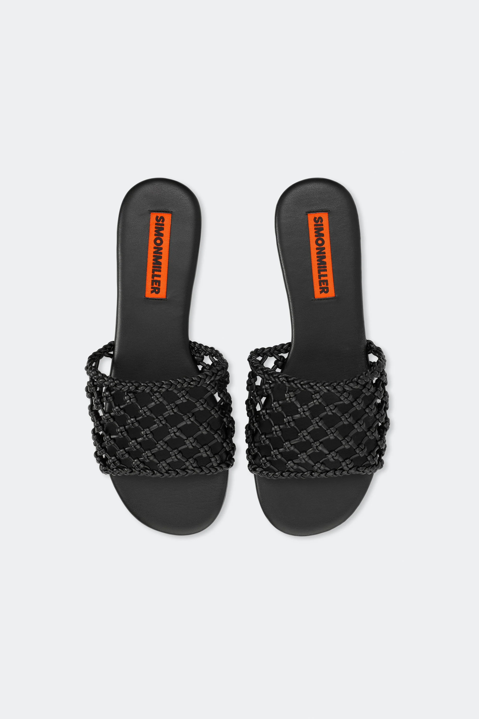 Knotted Salerno Sandal in Black - Image 2