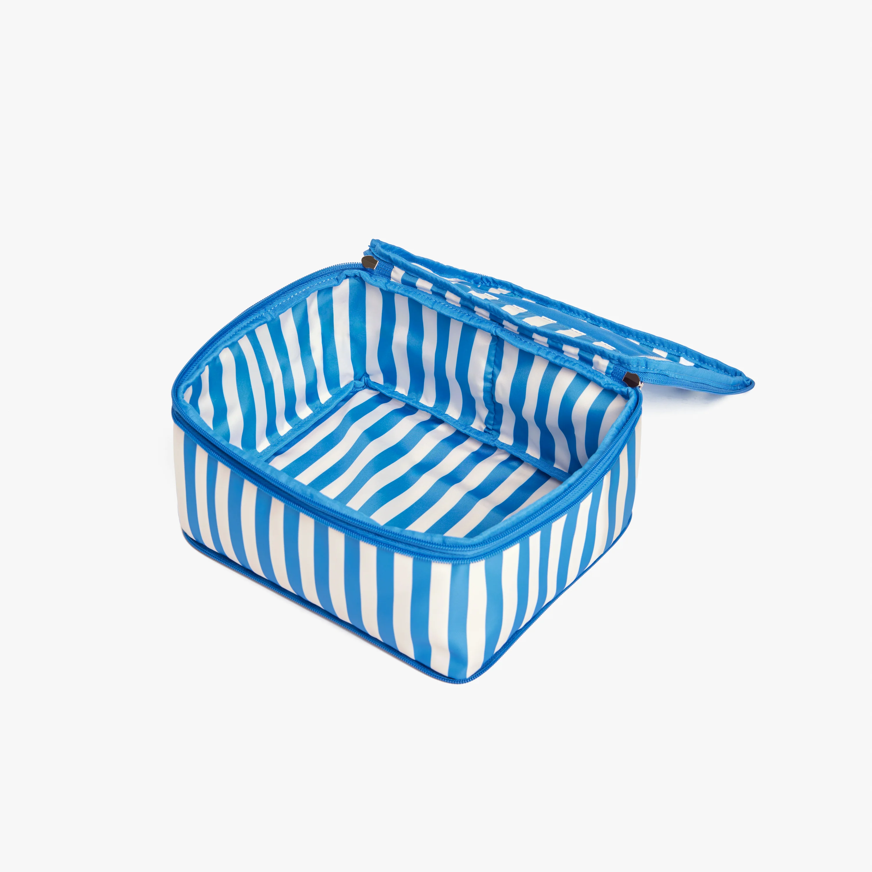 Packing Cubes Set of 4 In Coastal Blue Stripe - Image 2