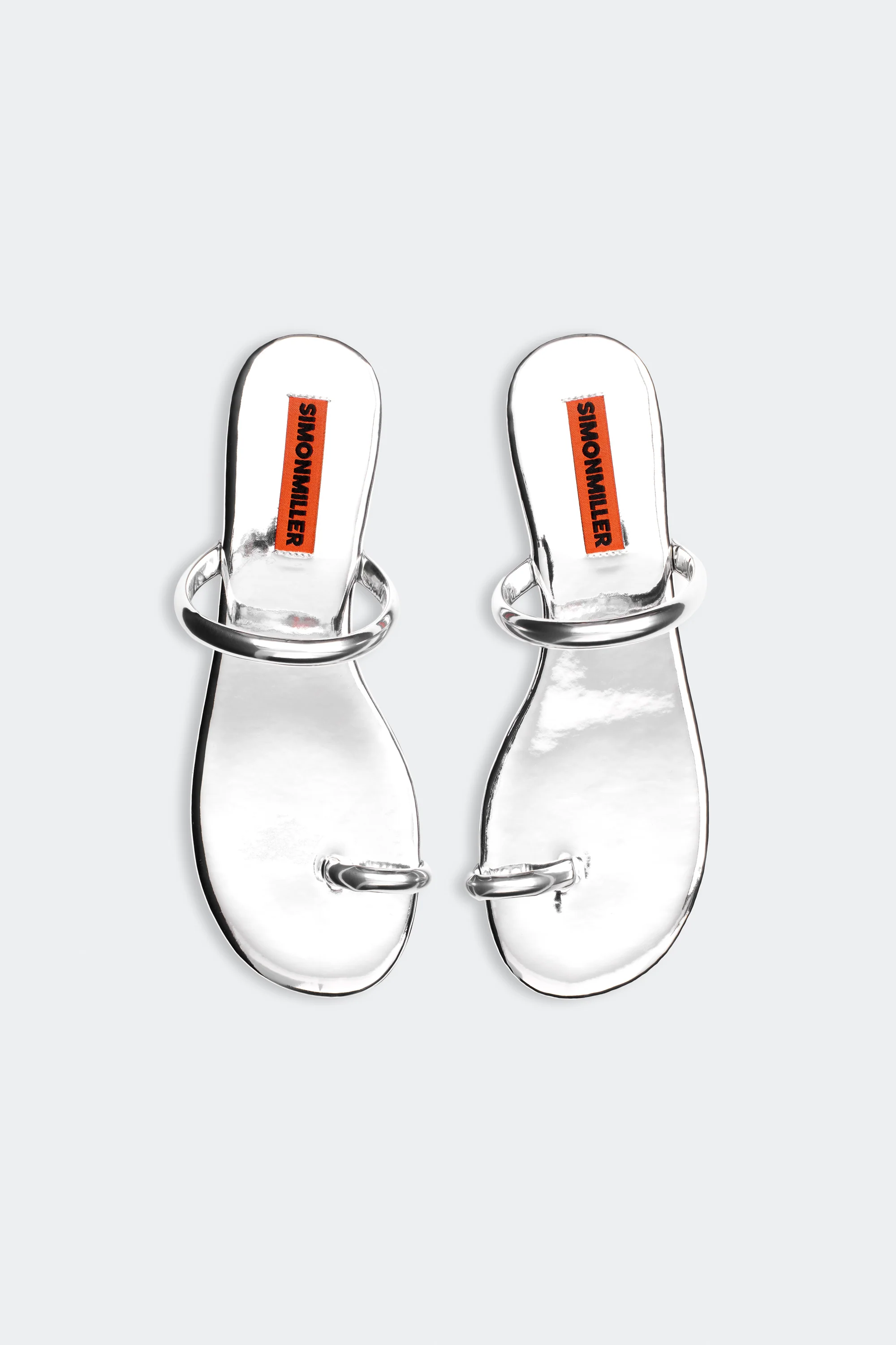 Pipe Sandal in Silver - Image 2