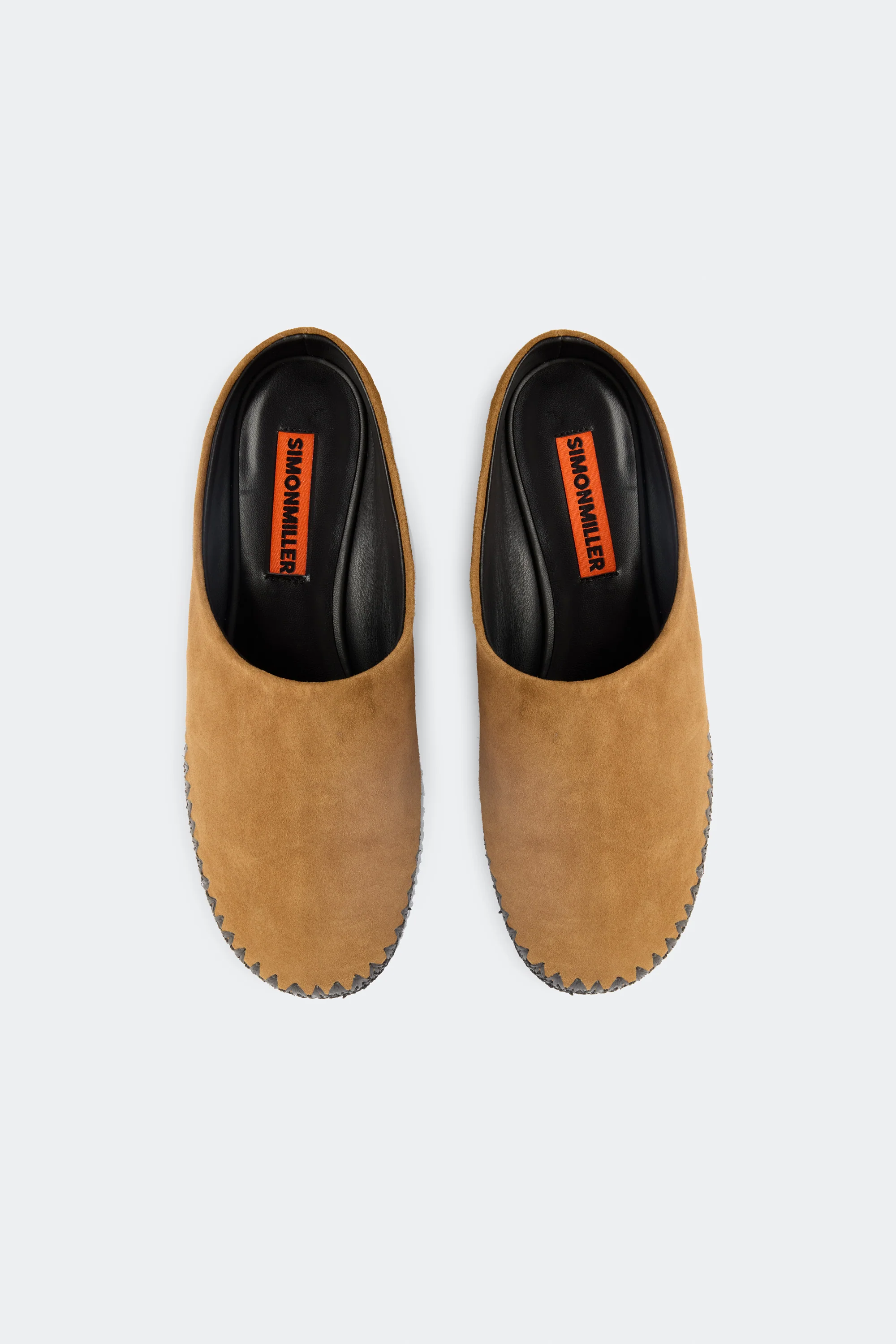Riad Slipper In Brown/Black - Image 2