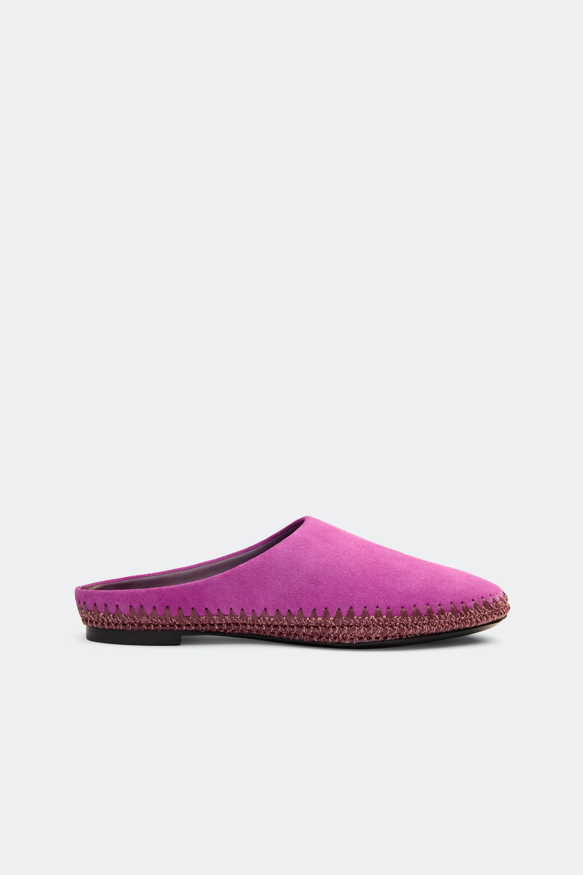 Riad Slipper In Fuchsia/Plum - Image 2