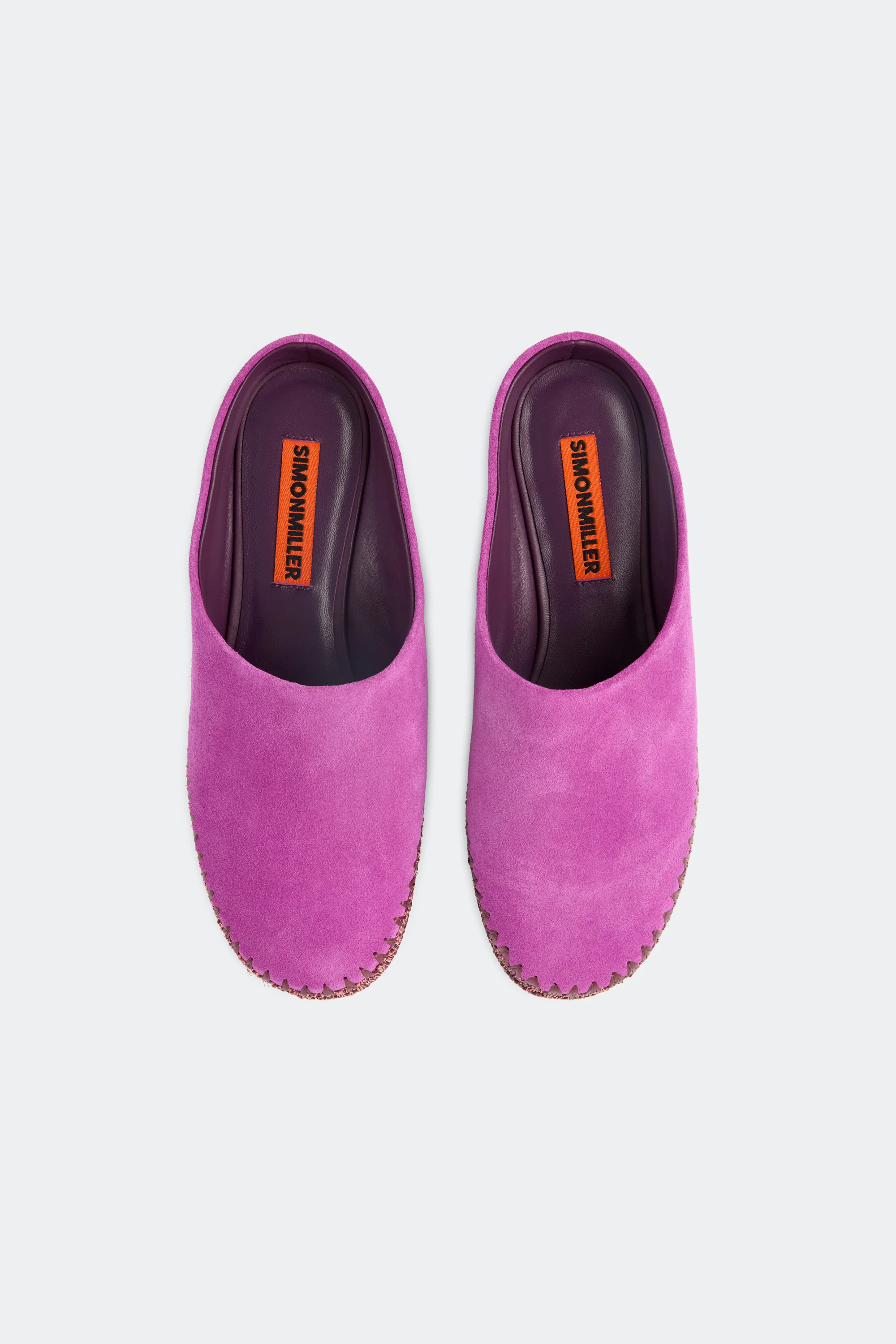 Riad Slipper In Fuchsia/Plum - Image 3