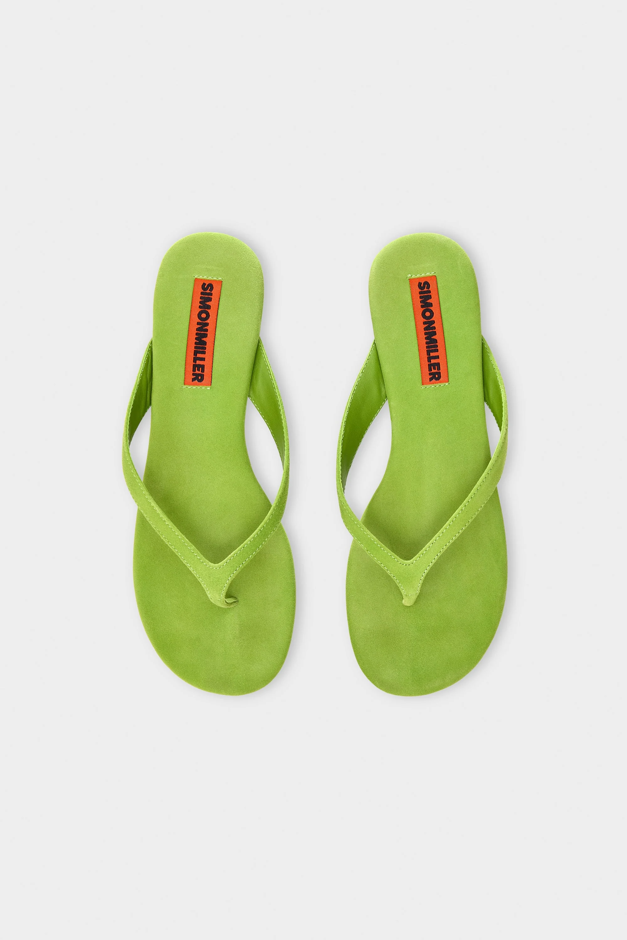 Riviera Thong Sandal In Matcha - Image 3