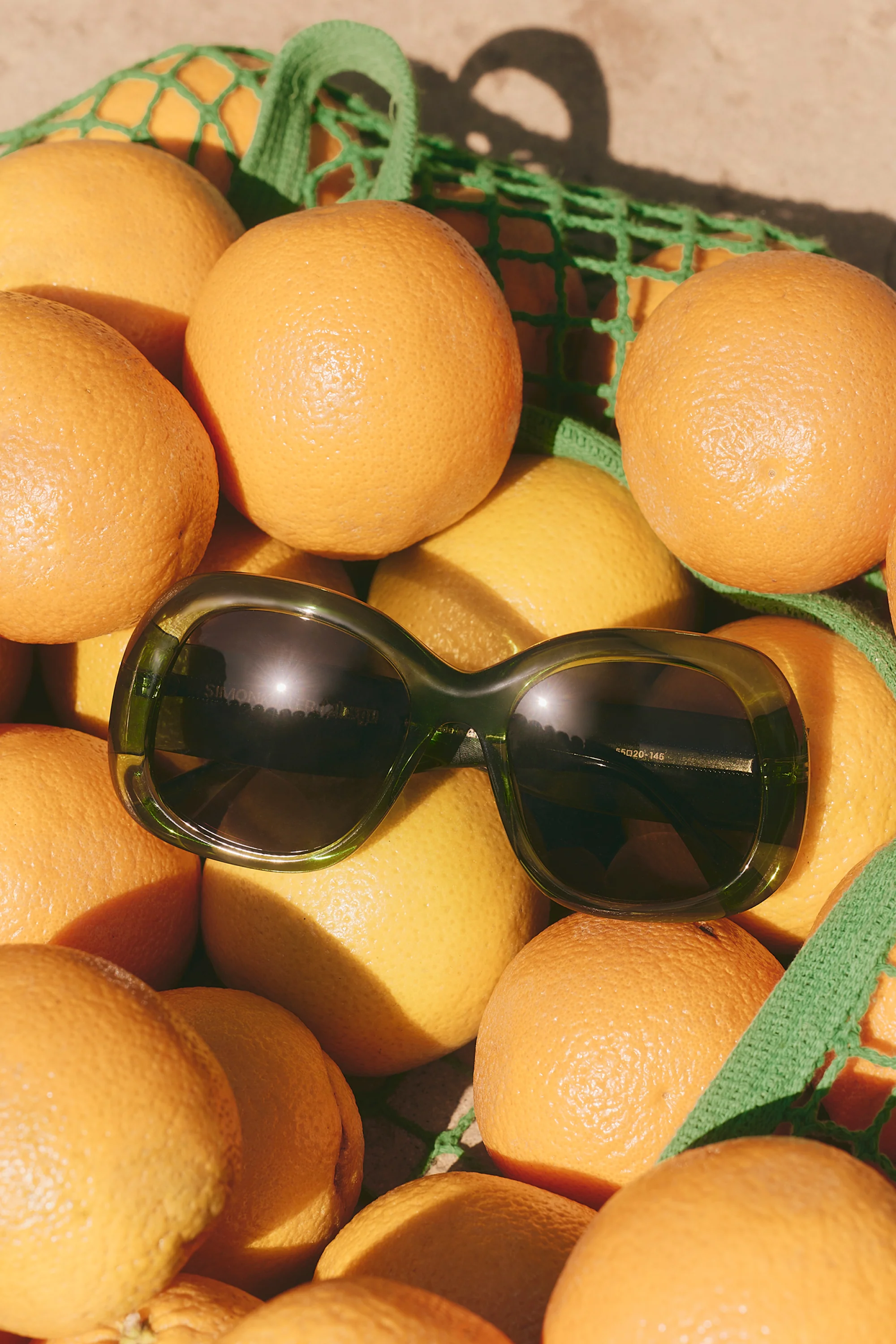 SM X DELARGE FARO SUNGLASSES IN GREEN - Image 6