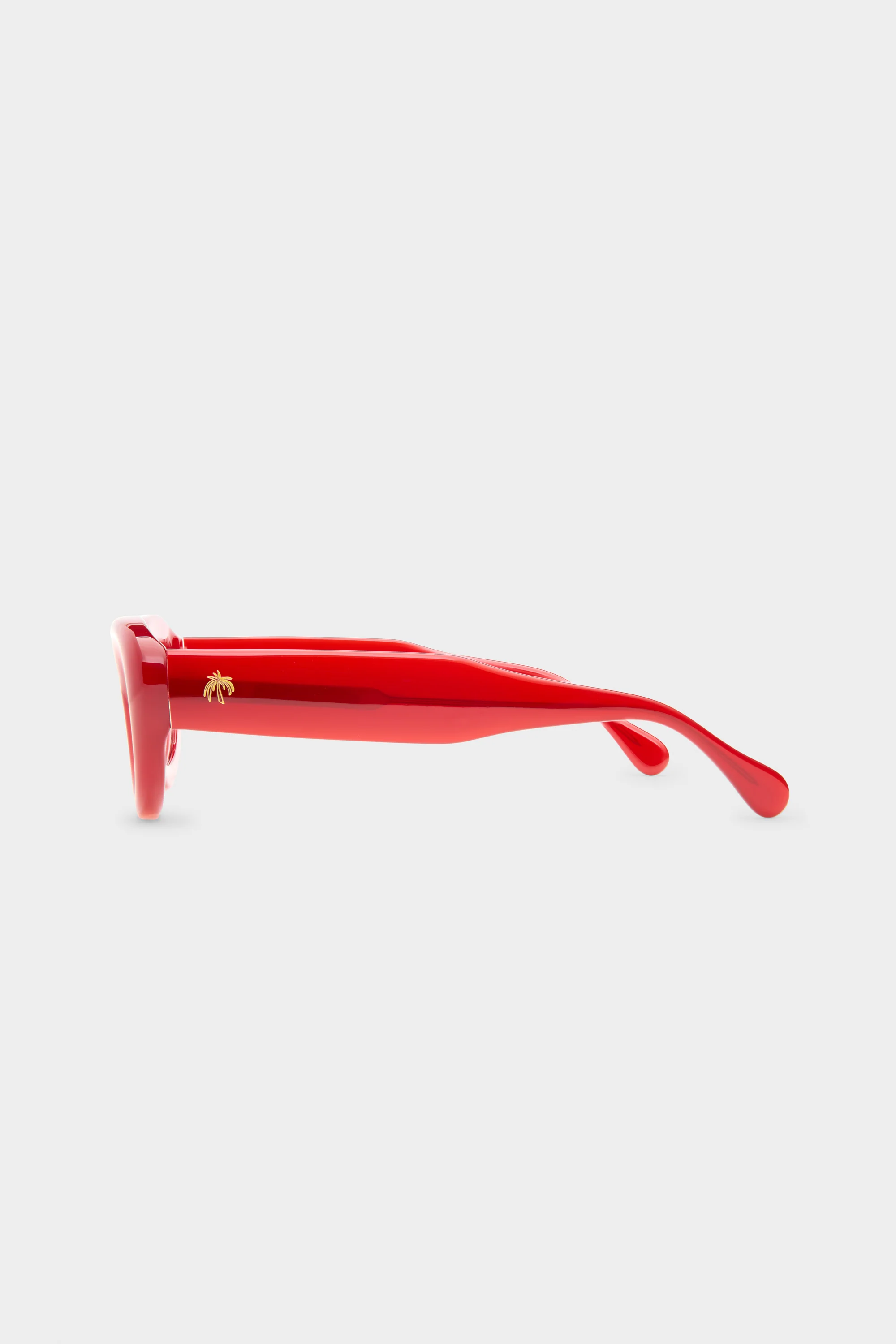 SM X DELARGE MIRAGE SUNGLASSES IN MILKY RED - Image 3