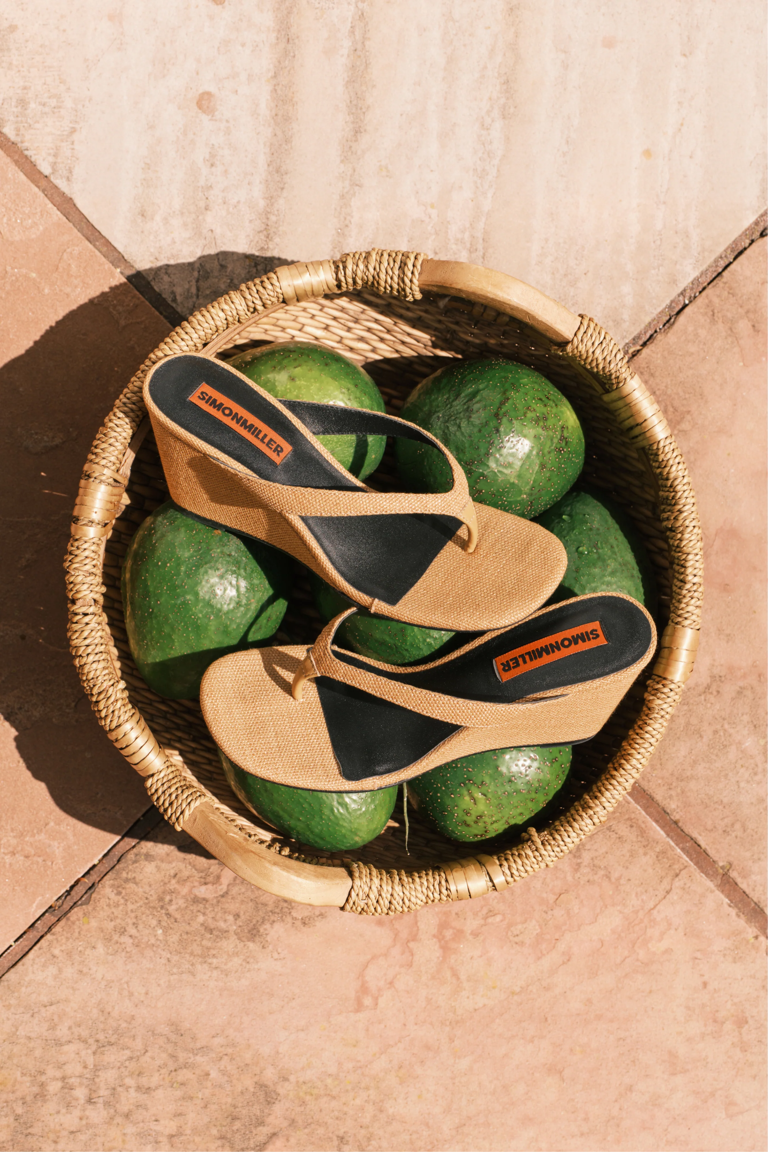 Soleil Wedge In Dark Natural